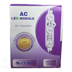 1.5W LED Module, 120V,NO Power Supply needed, Colors: Cool White, Green, Red, Blue, Warm White, Sign Lighting