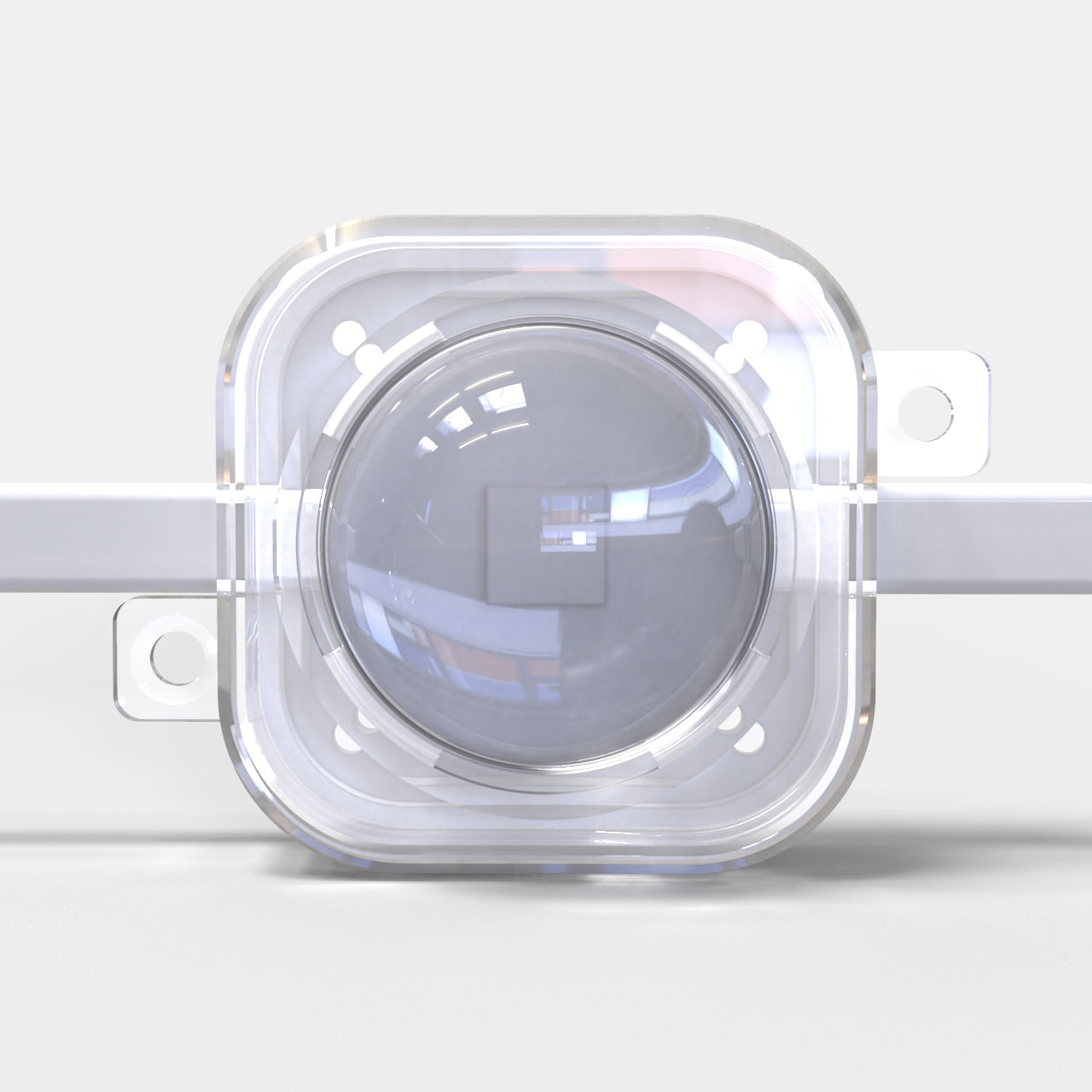 Outdoor RGB Color Changing Eaves Lights, 50ft LED Set with RGBIC, Permanent Holiday Lighting