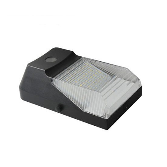 20W LED Mini Wall Pack Light, 5700K Frosted Lens, 125 lm/W, UL/DLC Listed Outdoor Fixture