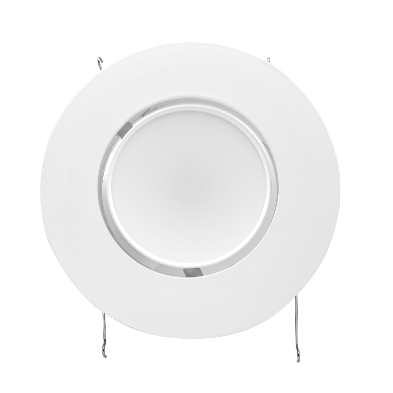 4"/6" LED Gimbal Downlight Retrofit Trim, 16W, 5CCT Selectable, AC 120V, Adjustable Recessed Lighting