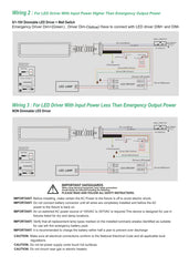 20W LED Emergency Backup Driver AC 120-237V Superledplus
