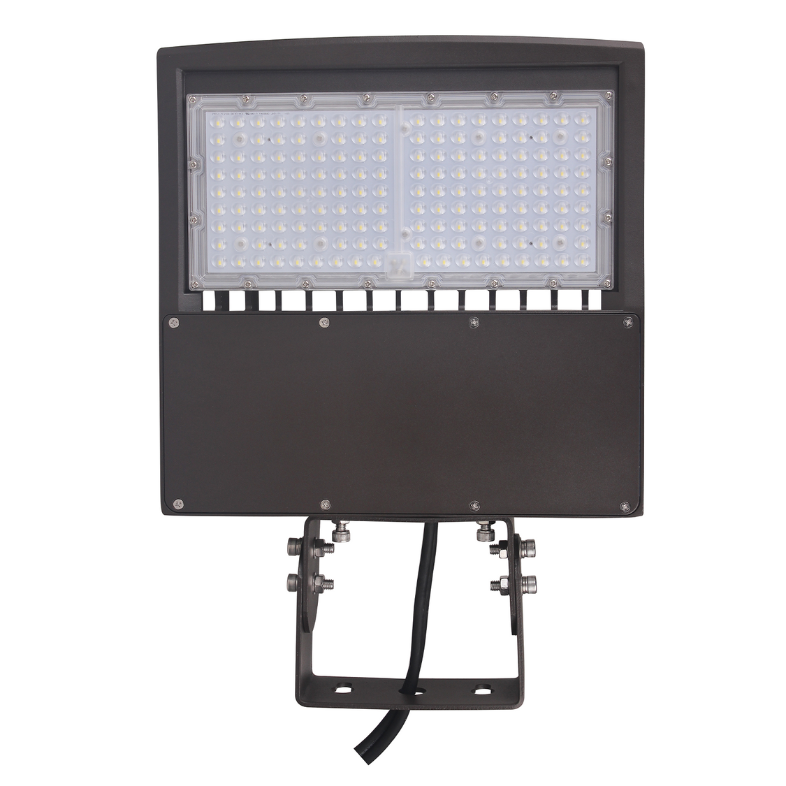 150W LED Shoebox Light, Brown Housing, 5000K, AC 277-480V, Outdoor Pole Light for Parking Areas