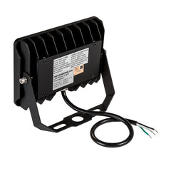 30W LED Flood Light, 5700K Daylight, UL/DLC Listed, Wall Mount Bracket, Outdoor Landscape Light