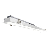 4ft LED Recessed Linear Light, 40/35/30/25/20W, Selectable Wattage & CCT