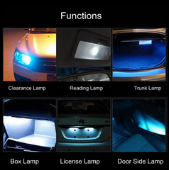 T10 LED Automotive Courtesy Bulbs – 9SMD3030 – Bright and Compact