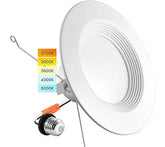 6" Retrofit Downlight 5CCT 12W (2 Pack) Led Plus