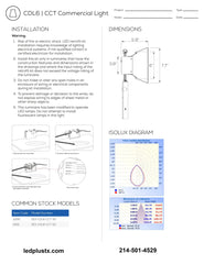 6in Commercial Downlight CCT Led Plus