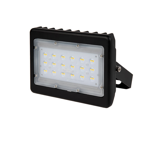 50W LED Flood Light, 5700K Daylight, UL/DLC Listed, Wall Mount Bracket, Outdoor Security Fixture