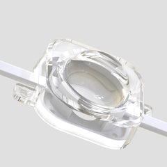 Outdoor RGB Color Changing Eaves Lights, 50ft LED Set with RGBIC, Permanent Holiday Lighting