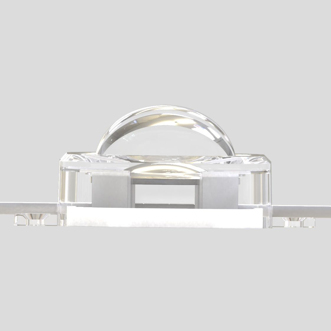 Outdoor RGB Color Changing Eaves Lights, 50ft LED Set with RGBIC, Permanent Holiday Lighting