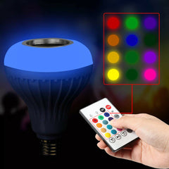 RGB LED Smart Bulb with Bluetooth Speaker | Music Sync Light | Color Changing Bulb
