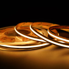 DotFree COB LED Strip Light, 24V CCT Tunable 2700K-6000K, IP20 Indoor, UL Listed Flexible Strip
