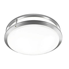 14/16 inch 20/25W Double Ring Flush Mount Ceiling Light 3CCT Selectable 3500K/4000K/5000K Led Plus