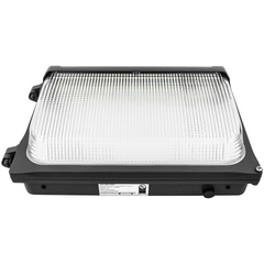 Slim Wall Pack Light, 80W/100W/120W Selectable, AC 120-277V, CCT Adjustable, Commercial LED Wallpack Fixture