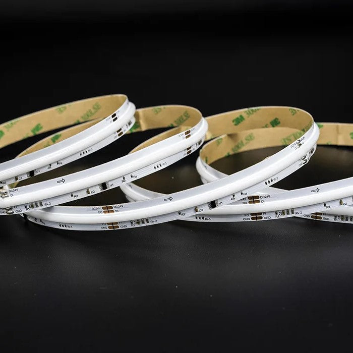 WS2814 Digital RGB COB LED Strip | 24V | IP20 | Pixel Addressable Light | UL Listed