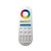 4-Zone RGB+CCT LED Remote Control – 2.4GHz Wireless for Color & Brightness Adjustment, 30m Range, LM091 Smart Lighting