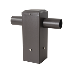 Double Tenon Adapter for 4" Square Pole | Holds 2 Fixtures | 2-3/8" OD | 4C2H3 Mount