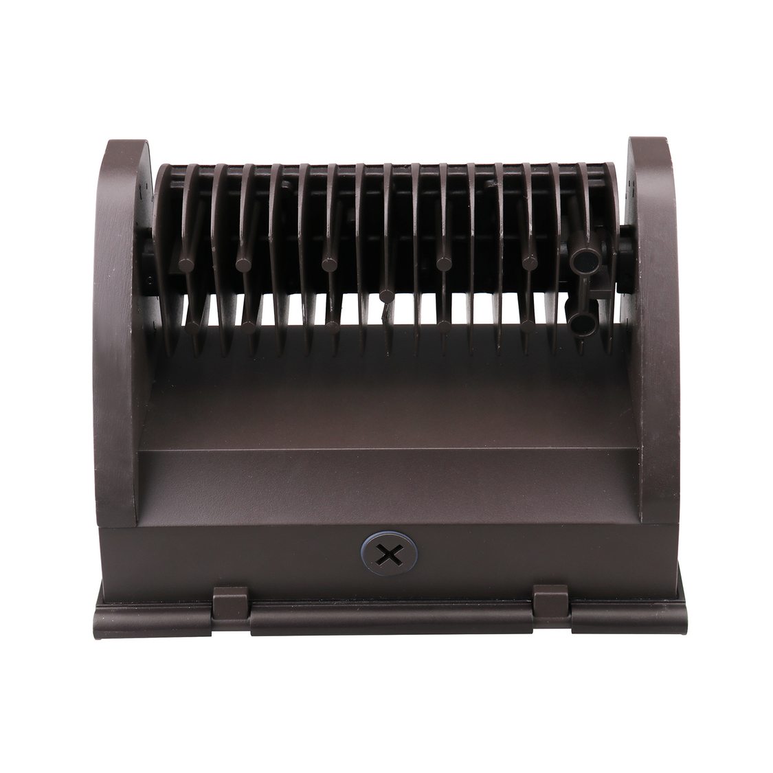 40W LED Rotatable Wall Pack Light – Brown Housing, 5000K Daylight, AC 120-277V | Model WPB-40W-120V-50K-V2