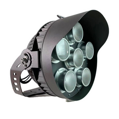 600W LED Sport Light, AC 120-277V, 5000K, 38° Beam Angle, Stadium Arena Lighting Fixture