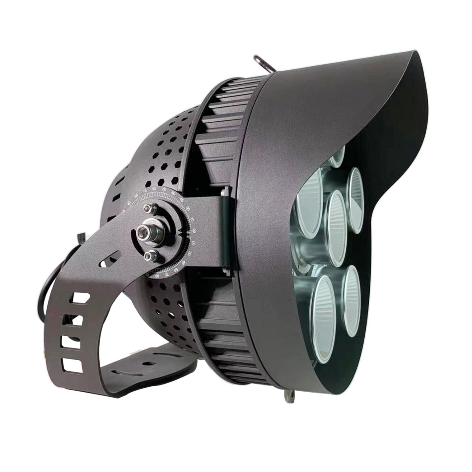 600W LED Sport Light, AC 120-277V, 5000K, 38° Beam Angle, Stadium Arena Lighting Fixture