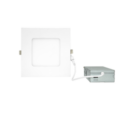 4-Inch 9W Square LED Panel Downlight, 5CCT Selectable, Recessed Ceiling Light | FD4-S3-9W-5CCT