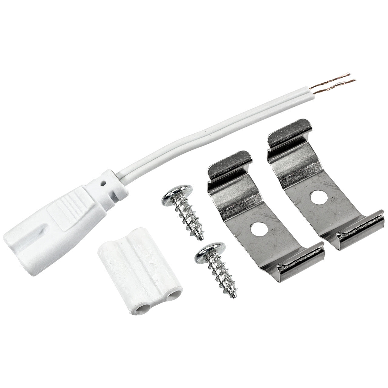 T5 Integrated LED Tube Light | 4ft 22W Fixture | Clear Lens Strip Lighting