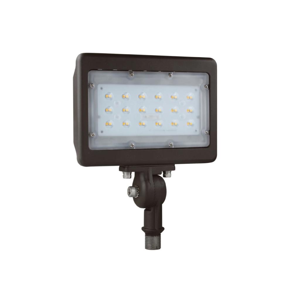 30W LED Slim Flood Light, Knuckle Mount, 5700K, UL DLC Listed, Outdoor Lighting, 5-Year Warranty