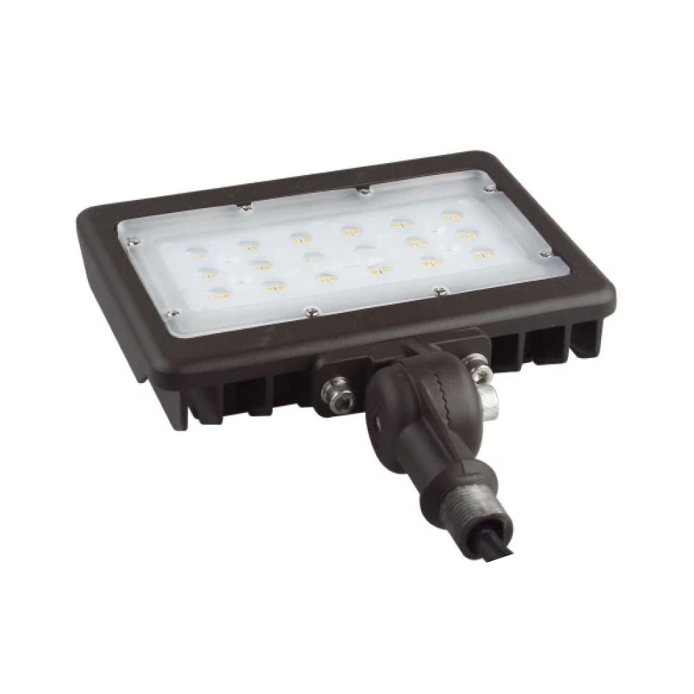 30W LED Slim Flood Light, Knuckle Mount, 5700K, UL DLC Listed, Outdoor Lighting, 5-Year Warranty