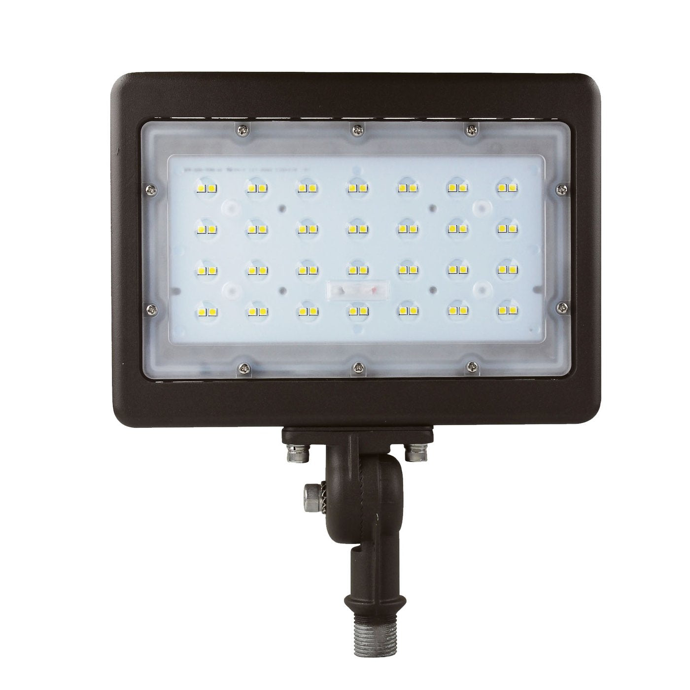 50W LED Slim Flood Light, Knuckle Mount, 5700K, UL DLC Listed, Outdoor Lighting, 5-Year Warranty