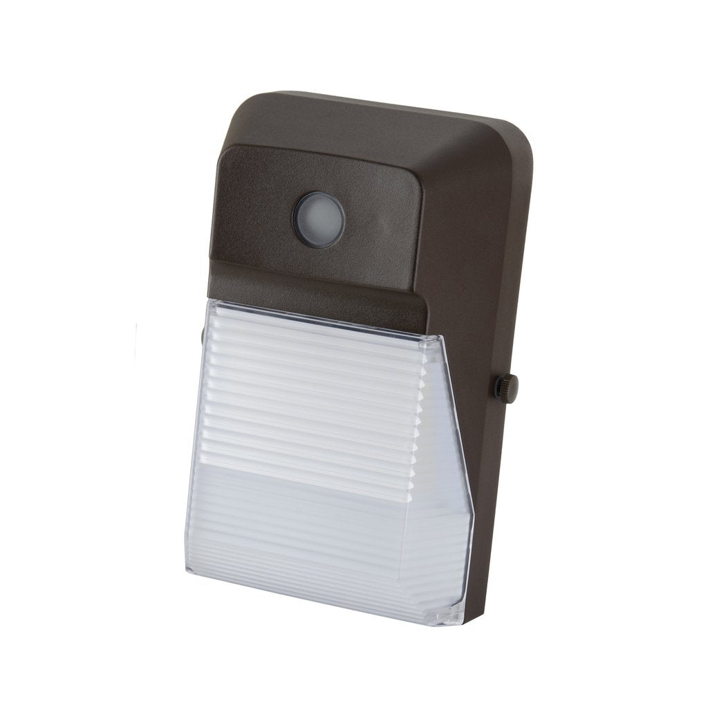 20W LED Mini Wall Pack Light, 5700K Frosted Lens, 125 lm/W, UL/DLC Listed Outdoor Fixture