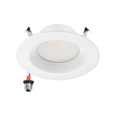 4-Inch 9W LED Retrofit Downlight | 5CCT Selectable | 750 Lumens | Recessed Ceiling Light