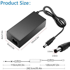 10A 120W 12V Power Supply Adapter | LED Strip Light Driver | AC to DC Converter