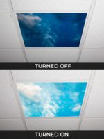 2x4 72W LED Blue Sky Panel Light | 6500K Ceiling Fixture | Sky Effect Panel Light
