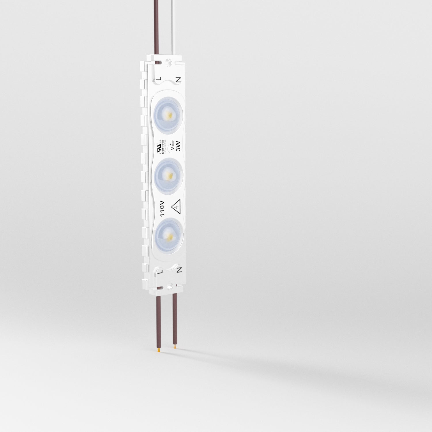 3W LED Module, 120V, Cool White, Warm White, Red, Green, Blue, Purple Options, Sign Lighting Module