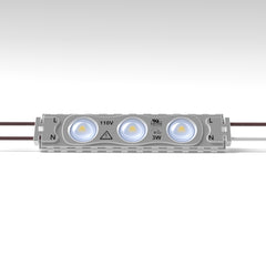 3W LED Module, 120V, Cool White, Warm White, Red, Green, Blue, Purple Options, Sign Lighting Module