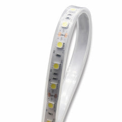 25FT LED Strip Light, SMD 5050, 60 LEDs/M, IP65 Waterproof, 12V, Indoor/Outdoor, UL Listed, Flexible Light Strip