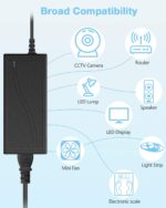 6A 72W 12V Power Supply Adapter | LED Strip Light Driver | AC to DC Converter