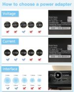 6A 72W 12V Power Supply Adapter | LED Strip Light Driver | AC to DC Converter