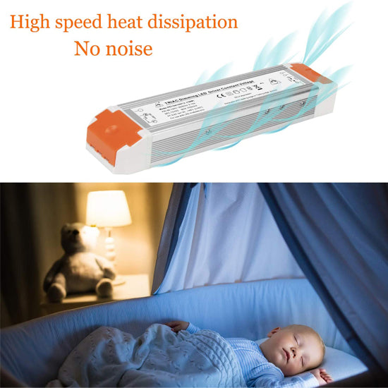 120W LED Dimmable Power Supply | 12V Driver | Transformer for Strip Lights