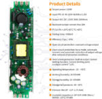 120W LED Dimmable Power Supply | 12V Driver | Transformer for Strip Lights