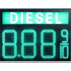 LED Gas Price Sign – Diesel | Digital Fuel Price Display Board | Bright LED Sign