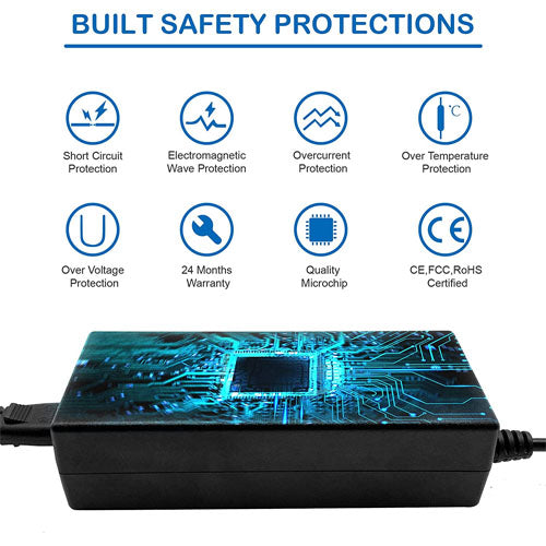 7A 84W 12V Power Supply Adapter | LED Strip Light Driver | AC to DC Converter