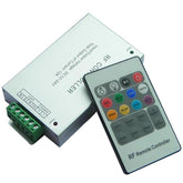 LED RGB Controller with 24 Key Remote | RF Wireless Dimmer for Strip Lights