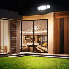 40W LED Triple Head Motion Security Light | Outdoor Flood Light | Adjustable Sensor