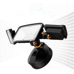 40W LED Triple Head Motion Security Light | Outdoor Flood Light | Adjustable Sensor