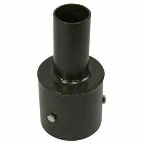 Round Pole Tenon Adapter | Fits 3", 4", 5" Poles | Pole Top Mount Bracket for Lights
