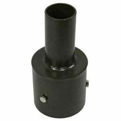 Round Pole Tenon Adapter | Fits 3", 4", 5" Poles | Pole Top Mount Bracket for Lights