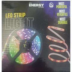 30FT RGB LED Strip Light, SMD 5050, 60 LEDs/M, WiFi Smart Control, Color Changing
