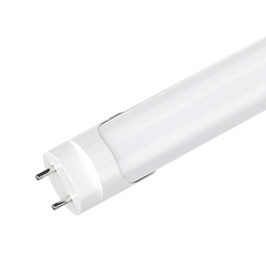 24W T8 4FT LED Tube Light – Clear/Frosted Lens, 6500K Daylight, Ballast Bypass, ETL Listed