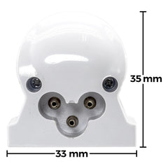 T5 Integrated LED Tube Light | 3ft 14W Fixture | Clear Lens Strip Lighting